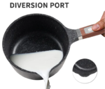 Γαλατιέρα αντικολλητική με καπάκι - 1.45L - CA005-A16-Black - DSP - 612432 - Image 3