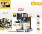 Μηχανή Espresso με παραγωγή αφρόγαλου - KA3104 - DSP - 615273 - Image 2