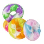 Παιχνίδι Fidget Donut Σιλικόνη 7x3.5cm Σε 4 Χρώματα - 1 τεμ. - Image 10