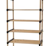 Ραφιέρα 7 Ράφια Φυσικό Ξύλο 56x29x115cm - 1 τεμ.
