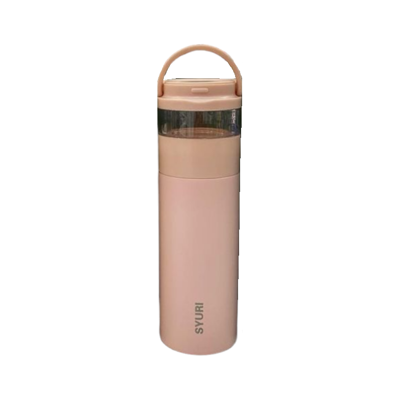 640178-3 Φορητό παγούρι-θερμός - ZF017 - 420ml - 640178 - Pink - Image 1