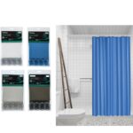 Κουρτίνα Μπάνιου PVC 180x200cm Σε 4 Χρώματα - 1 τεμ.
