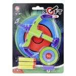 Τόξο Μίνι Στόχος Βελάκια σε Καρτέλα 26x19cm ToyMarkt 88846 - 1 τεμ. - Image 2