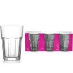Ποτήρια Long Drink Aras Γυαλί 365cc 3Τμχ - 1 τεμ.