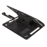 Βάση Για Laptop/Tablet Περιστρεφόμενη Με Ενσωματωμένη Βάση Για Κινητό Μαύρο ABS 28x28x2.2cm - 1 τεμ. - Image 7