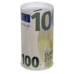 Κουμπαράς Χαρτονόμισμα Ευρώ Με Αποσπώμενο Καπάκι Μέταλλο 15.5x8cm Σε 6 Σχέδια - 1 τεμ. - Image 5