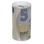 Κουμπαράς Χαρτονόμισμα Ευρώ Με Αποσπώμενο Καπάκι Μέταλλο 15.5x8cm Σε 6 Σχέδια - 1 τεμ. - Image 8