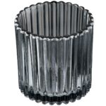 Φανάρι Καταιγίδας "Nostra" Γυάλινο Anthracite PU 18H. 75 cm D. 75 cm - 1 τεμ. - Image 3