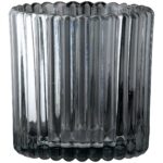 Φανάρι Καταιγίδας "Nostra" Γυάλινο Anthracite PU 18H. 75 cm D. 75 cm - 1 τεμ. - Image 2