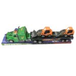 Νταλίκα Friction με 2 Δομικά Οχήματα 43x11x8cm ToyMarkt 902289 - 1 τεμ. - Image 2