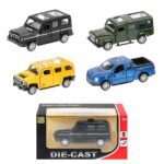 Die Cast Pull Back 1:60 off Road 12x6x5cm ToyMarkt 902317 - 1 τεμ.