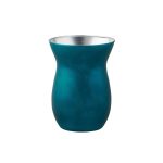 Βάζο γυάλινο πετρόλ 18cm [70604538] - 2 τεμ.