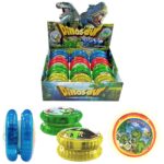 Γιογιό με φως Δεινόσαυροι ø5,5cm ToyMarkt 913376 - 12 τεμ.