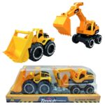 Μπουλντόζα + Εκσκαφέας Free Wheels 41x13x12cm ToyMarkt 913554 - 1 τεμ.