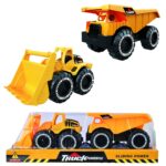 Ανατρεπόμενο + Εκσκαφέας Free Wheels 41x13x12cm ToyMarkt 913555 - 1 τεμ.