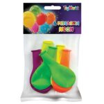 Σετ 6 Μπαλόνια Νέον 26cm ToyMarkt 913567 - 1 τεμ.