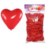 Σετ 50 Μπαλόνια Καρδιά Κόκκινη 23cm ToyMarkt 913590 - 1 τεμ.