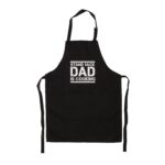 Ποδιά Κουζίνας ‘Cook & Grill’ Μαύρο Βαμβακερό 80x60cm Σε 6 Σχέδια - 1 τεμ. - Image 4