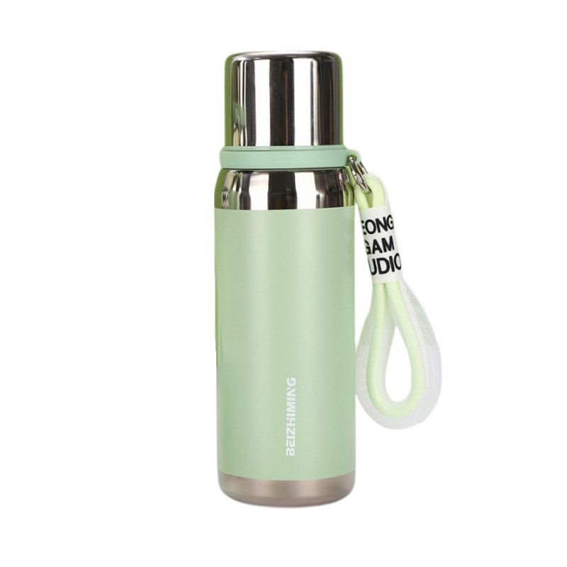 722306-3 Φορητό παγούρι-θερμός - 800ml - 722313 - Green - Image 1