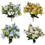 Μπουκέτο 9 Λουλούδια Γαρδένιες 33cm Bunny's 932212 - 1 τεμ.
