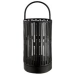 Φανάρι Κυλινδρικό Μεταλλικό Μαύρο D13X33Cm D13X33Cm - 1 τεμ. - Image 2