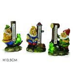 Διακοσμητικός νάνος με θερμόμετρο 13,5cm [77447903] - 2 τεμ.
