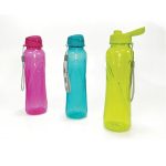Παγούρι πλαστικό χρωματιστό 630ml [77553482] - 2 τεμ.