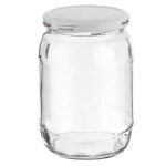 Βάζο Γυάλινο 720ml 720ml 13,5x9,3cm Homie 100228 - 12 τεμ.