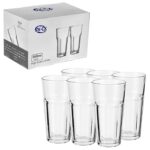 Ποτήρι Νερού Μεγάλο σετ=6τεμ 14x7cm 300ml Homie 100336 - 1 τεμ.