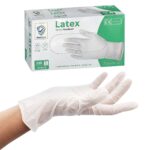 Γάντια Latex κυτ=100τεμ  Homie 101494 - 1 τεμ.