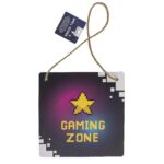 Πινακίδα Κρεμαστή Διακοσμητική Gaming Χαρτόνι 18x18cm Σε 4 Σχέδια - 1 τεμ. - Image 6