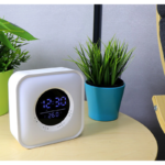 Ασύρματο ηχείο Bluetooth LED & ψηφιακό ρολόι - P10 - 810811 - Image 6