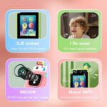 Παιδικό smartphone με κάμερα & παιχνίδια - D13 - 812860 - Pink - Image 3