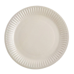Σετ 10 χάρτινα πιατάκια μιας χρήσης 18cm [87076000099] - 6 τεμ.