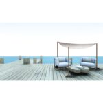 Σκίαστρο Μπεζ/Γκρι/Καφέ 3.6x3.6x3.6m Σε 3 Χρώματα LIFETIME GARDEN - 1 τεμ. - Image 2