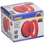 Βεντούζα 115mm Πλαστικό Κόκκινο KINZO - 1 τεμ. - Image 2