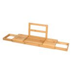 Ράφι Μπάνιου Επεκτάσιμο 50-92x18x4cm Μπαμπού - 1 τεμ.