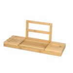 Ράφι Μπάνιου Επεκτάσιμο 50-92x18x4cm Μπαμπού - 1 τεμ. - Image 3