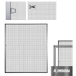 Σίτα Εντόμων Παραθύρου Αλουμίνιο 150x130cm - 1 τεμ. - Image 6
