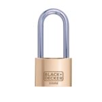 Λουκέτο 50mm Μεγάλη Καμπάνα Ορειχάλκινο BLACK+DECKER - 1 τεμ. - Image 3