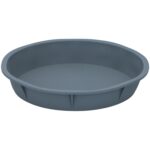 Στρογγυλή Φόρμα Κέικ Σιλικόνη Γκρι 24.5x4.5cm ALPINA Σε 2 Χρώματα - 1 τεμ. - Image 2