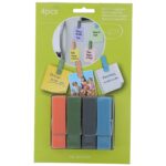 Μαγνητάκια Σημειώσεων Πολύχρωμα 7x1.5cm 4Τμχ - 1 τεμ. - Image 5
