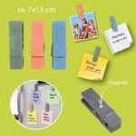 Μαγνητάκια Σημειώσεων Πολύχρωμα 7x1.5cm 4Τμχ - 1 τεμ. - Image 6