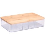 Κουτί Αποθήκευσης με Καθρέφτη Μπαμπού - 1 τεμ. - Image 3