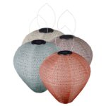 Φανάρι Κήπου Στρογγυλό IP44 Φ30cm Σε 4 Χρώματα ARTI CASA - 1 τεμ.