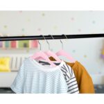 Κρεμάστρες Ρούχων Παιδικές 3Τμχ Βελούδινες 4 Χρώματα ALPINA - 1 τεμ. - Image 6