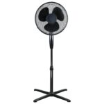 Ορθοστάτης Ανεμιστήρας Μαύρο 230V 40cm 102-125cm 45W LIFETIME AIR - 1 τεμ. - Image 2