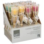 Κερί Πυρσός Citronella Μπαμπού Σε 6 Χρώματα ARTI CASA - 1 τεμ. - Image 8