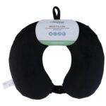 Μαξιλάρι Ταξιδιού Memory Foam Μαύρο/Γκρι Σε 2 Χρώματα - 1 τεμ. - Image 6