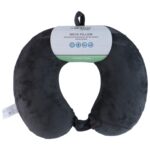 Μαξιλάρι Ταξιδιού Memory Foam Μαύρο/Γκρι Σε 2 Χρώματα - 1 τεμ. - Image 7